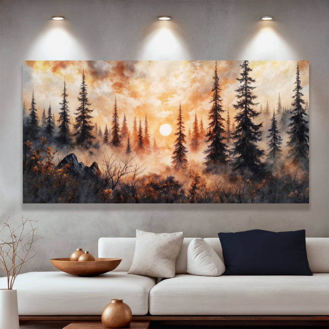 The Golden Hour of Autumn, on Your Wall