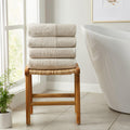 4 Pack Cotton Bath Towels - Kasper Collection