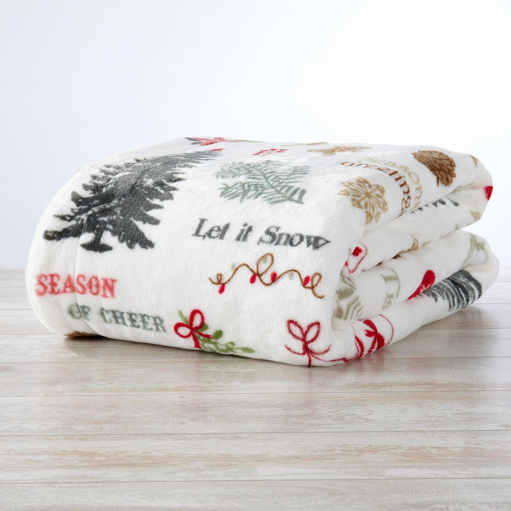 Sherpa Throw Blanket - Eve Collection