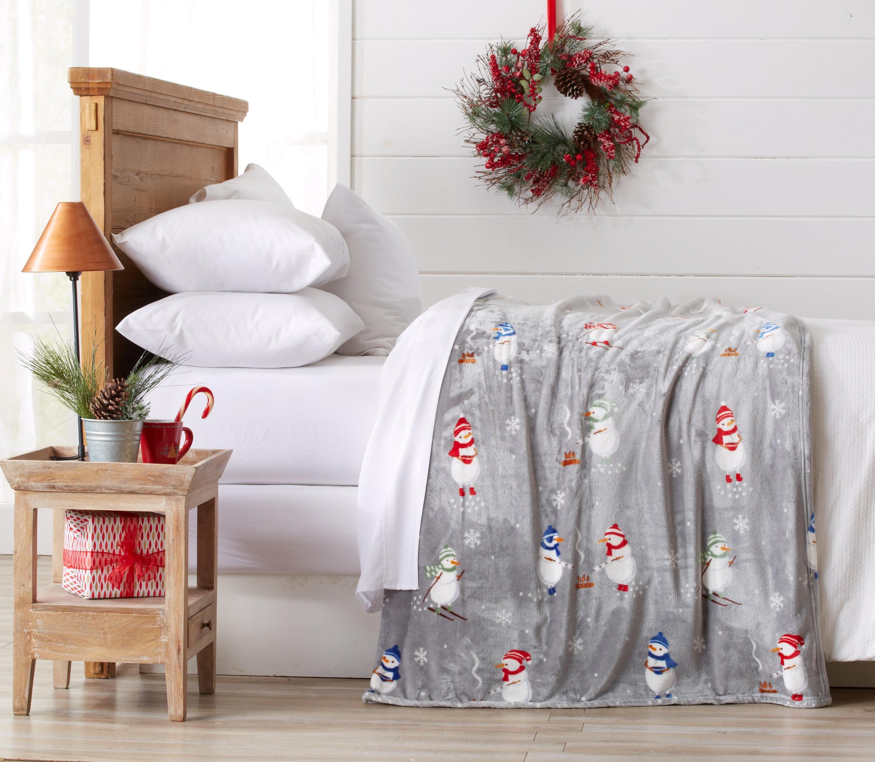 Velvet Throw Blanket - Pearl Collection
